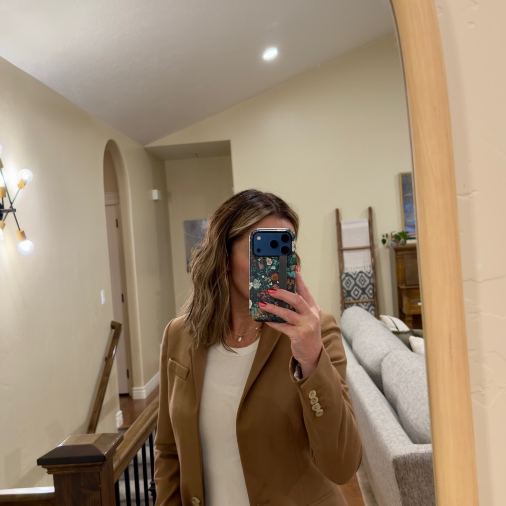 J. Crew Tan Blazer